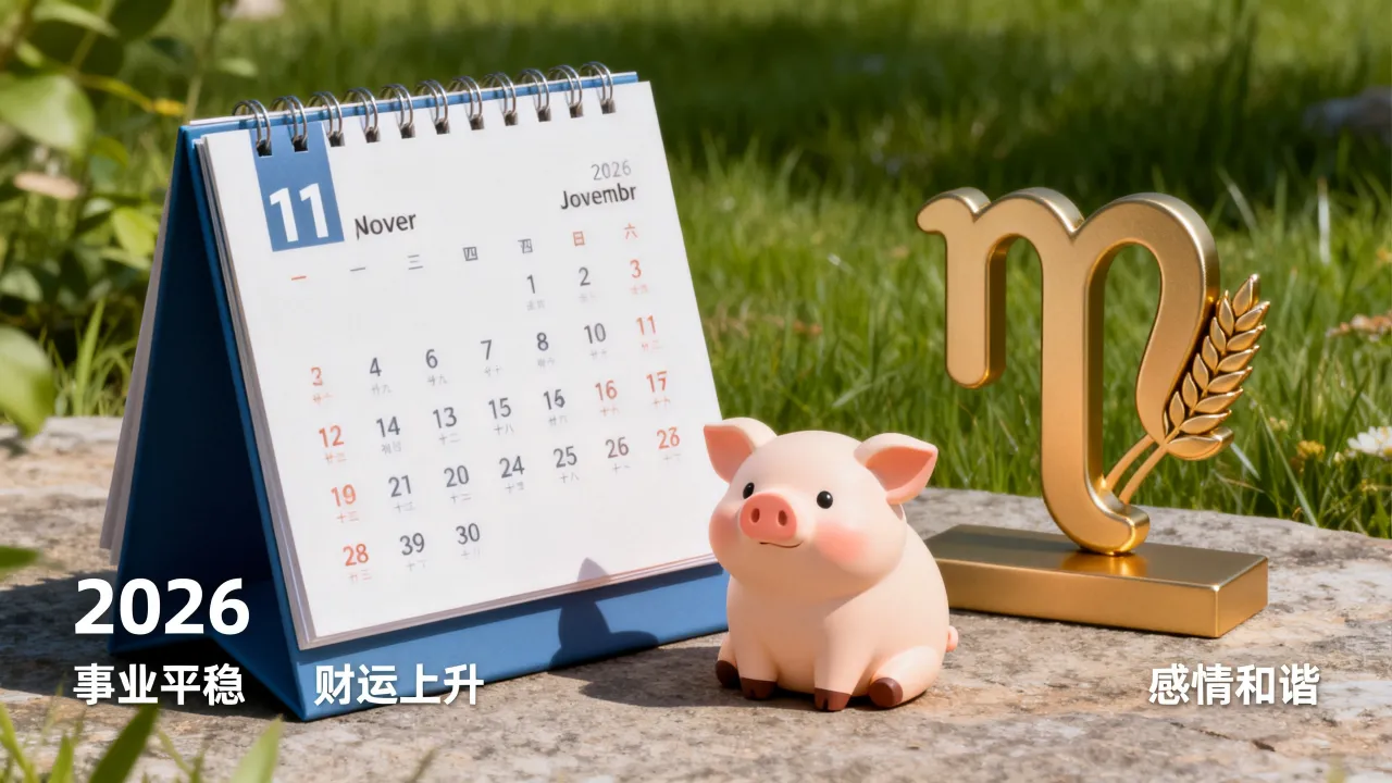 属猪处女座2026年十一月运势如何 属猪处女座11月运气好不好