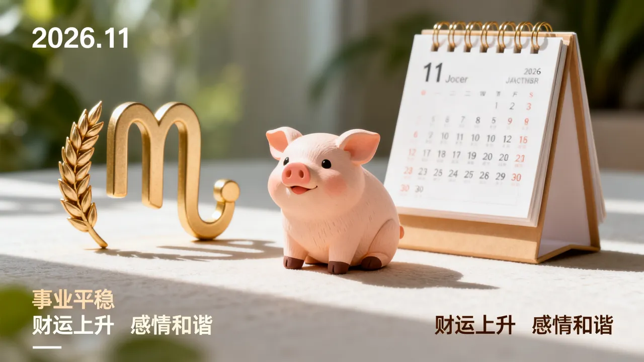 属猪处女座2026年十一月运势如何 属猪处女座11月运气好不好