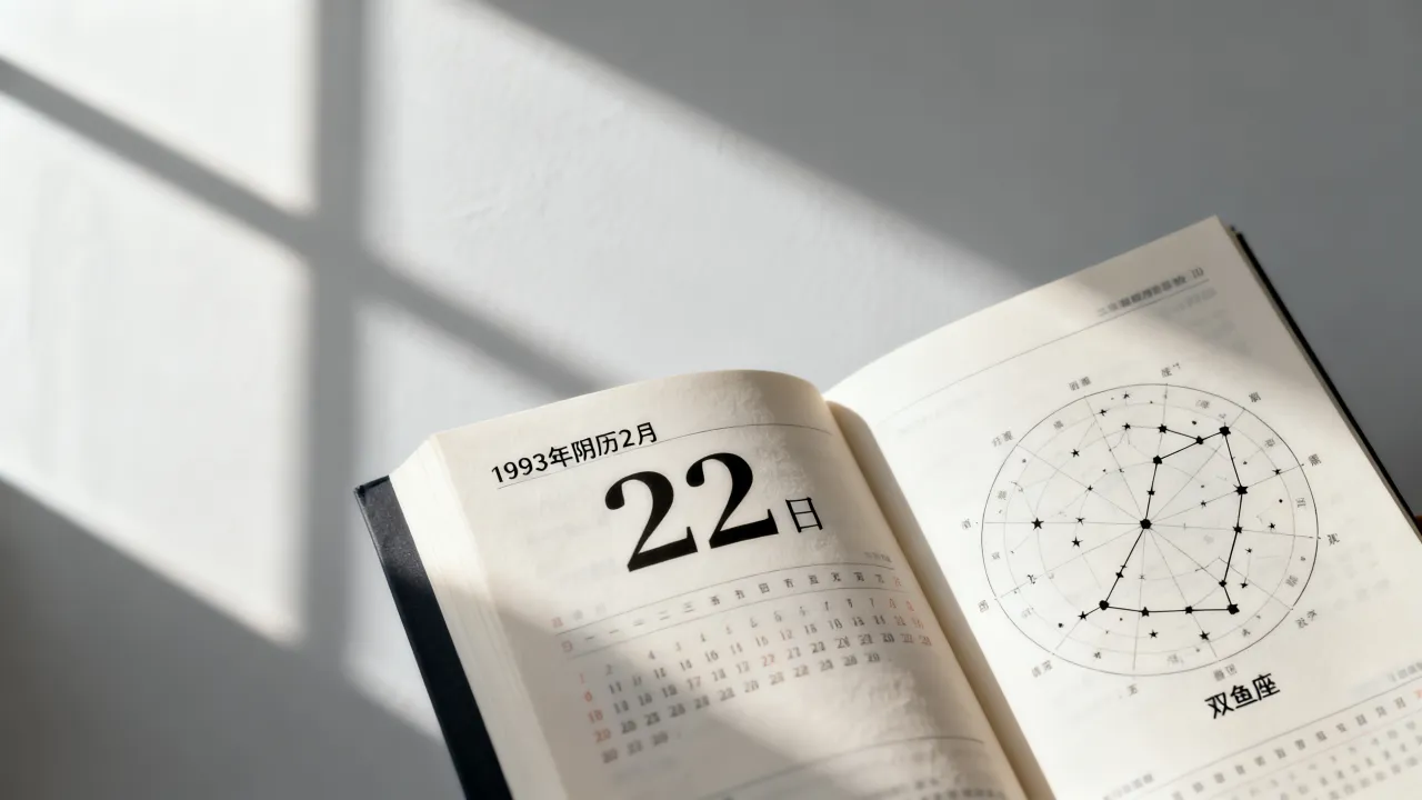 1993阴历222是公历多少,阴历2月22日是什么星座 1993阴历222是公历多少,阴历2月22日是什么星座