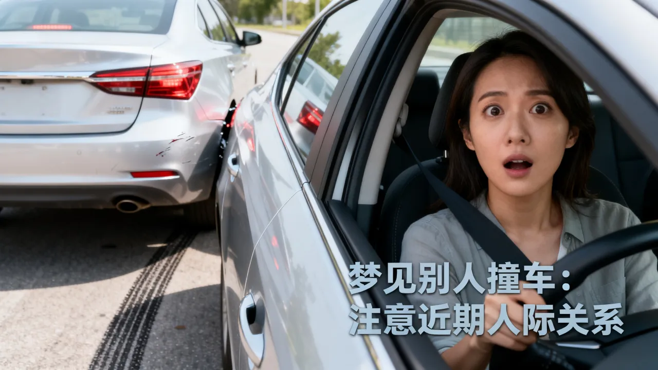 梦到别人撞自己车是什么意思,梦见别人撞车吉凶如何 梦到别人撞自己车是什么意思,梦见别人撞车吉凶如何