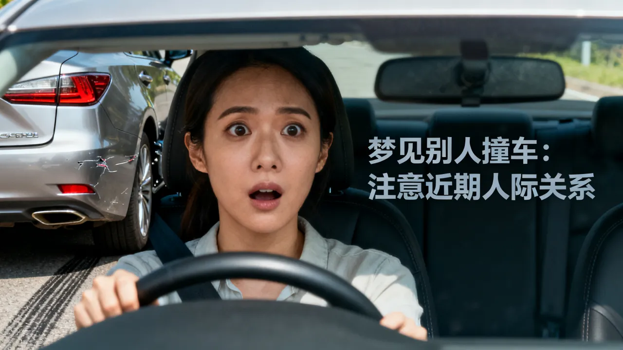 梦到别人撞自己车是什么意思,梦见别人撞车吉凶如何 梦到别人撞自己车是什么意思,梦见别人撞车吉凶如何