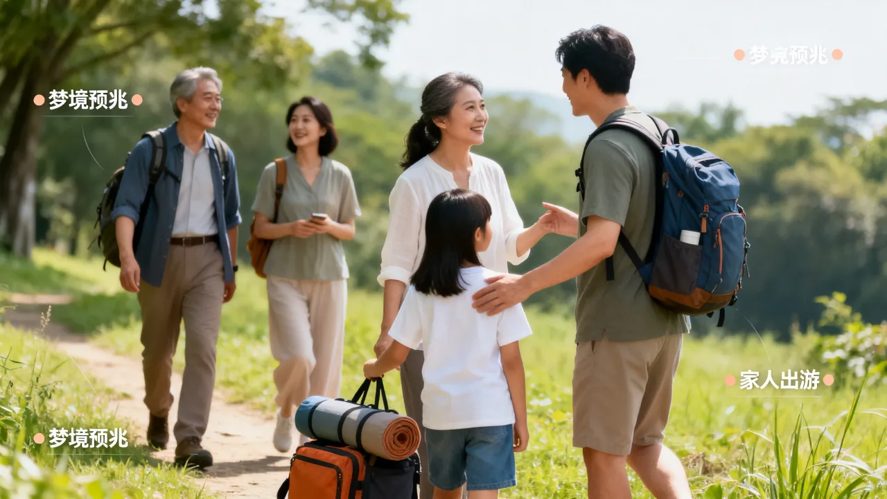 梦见家人出去玩有什么预兆,家人结伴出游梦境吉凶详解 梦见家人出去玩有什么预兆,家人结伴出游梦境吉凶详解