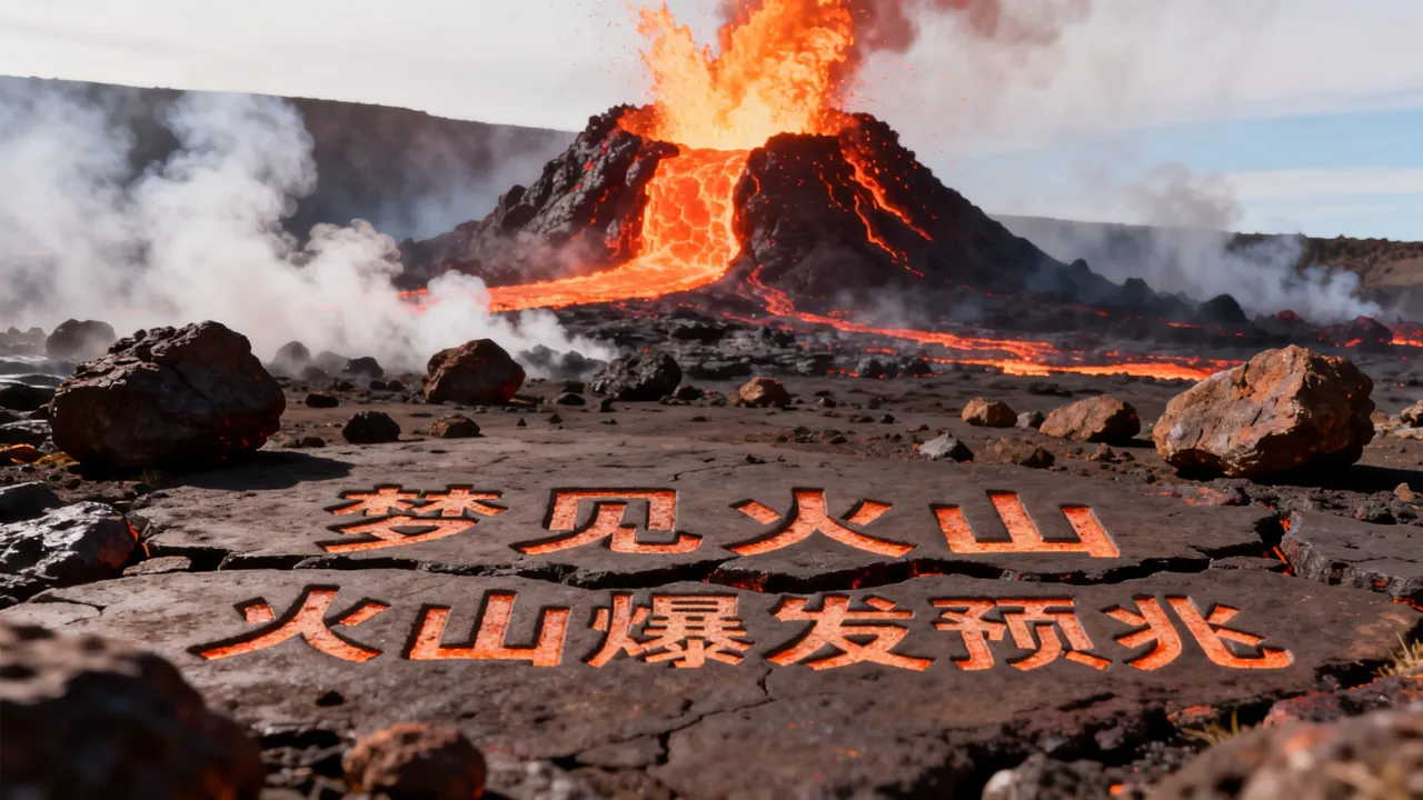 梦见火山是什么意思？做梦梦到火山爆发预兆什么，周公解梦大全