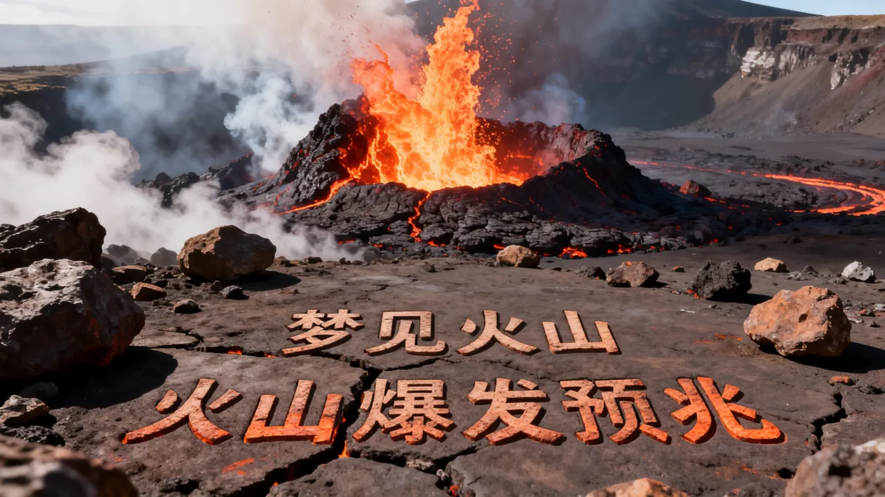 梦见火山是什么意思？做梦梦到火山爆发预兆什么，周公解梦大全
