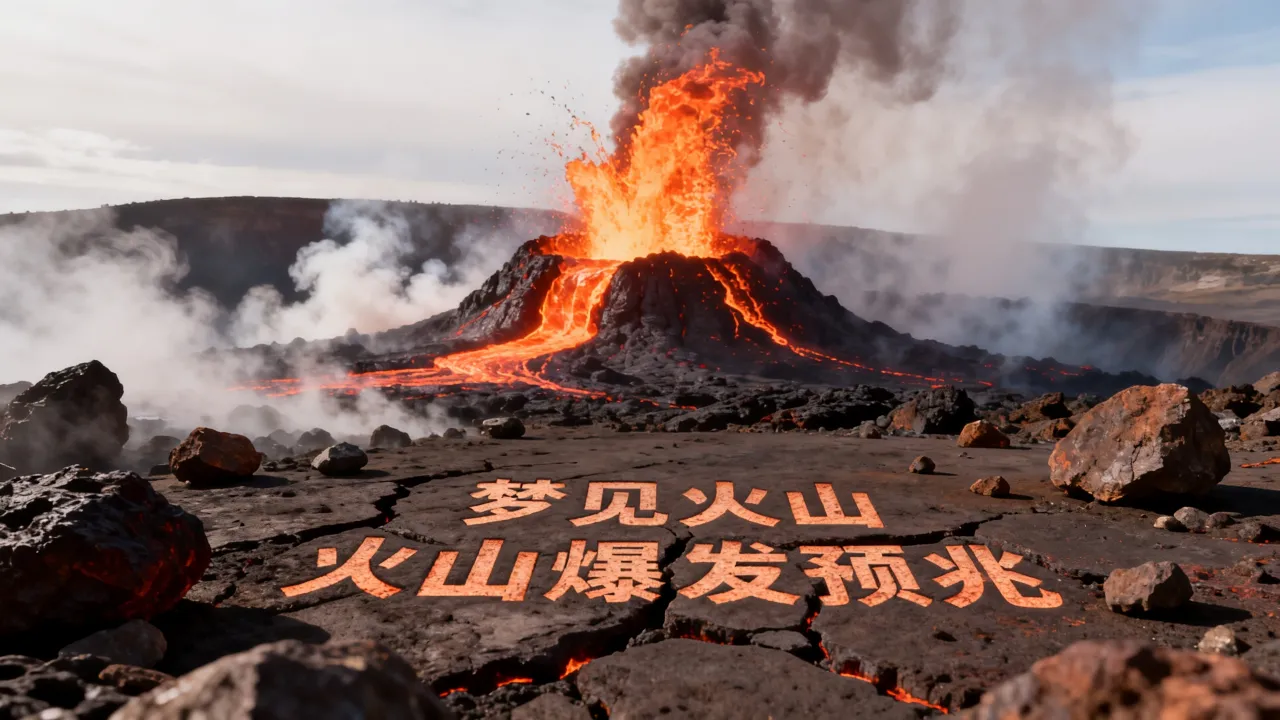 梦见火山是什么意思？做梦梦到火山爆发预兆什么，周公解梦大全