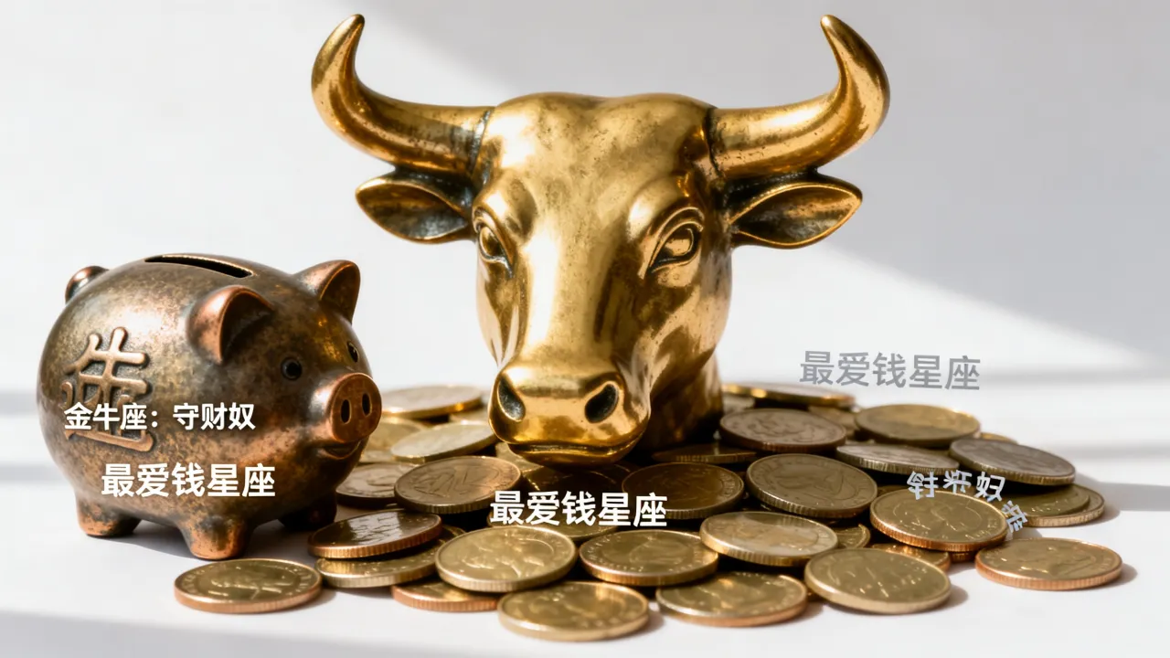 十二星座谁最爱钱，金牛座为何被称为守财奴？