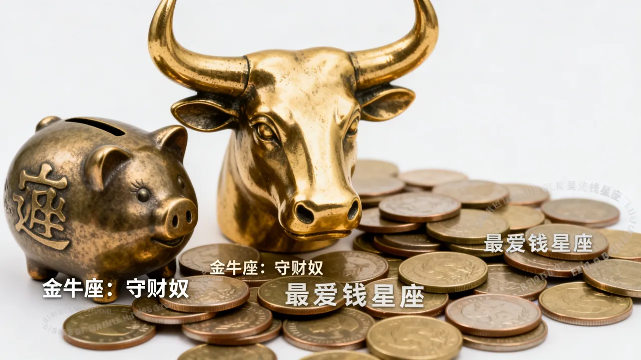 十二星座谁最爱钱，金牛座为何被称为守财奴？