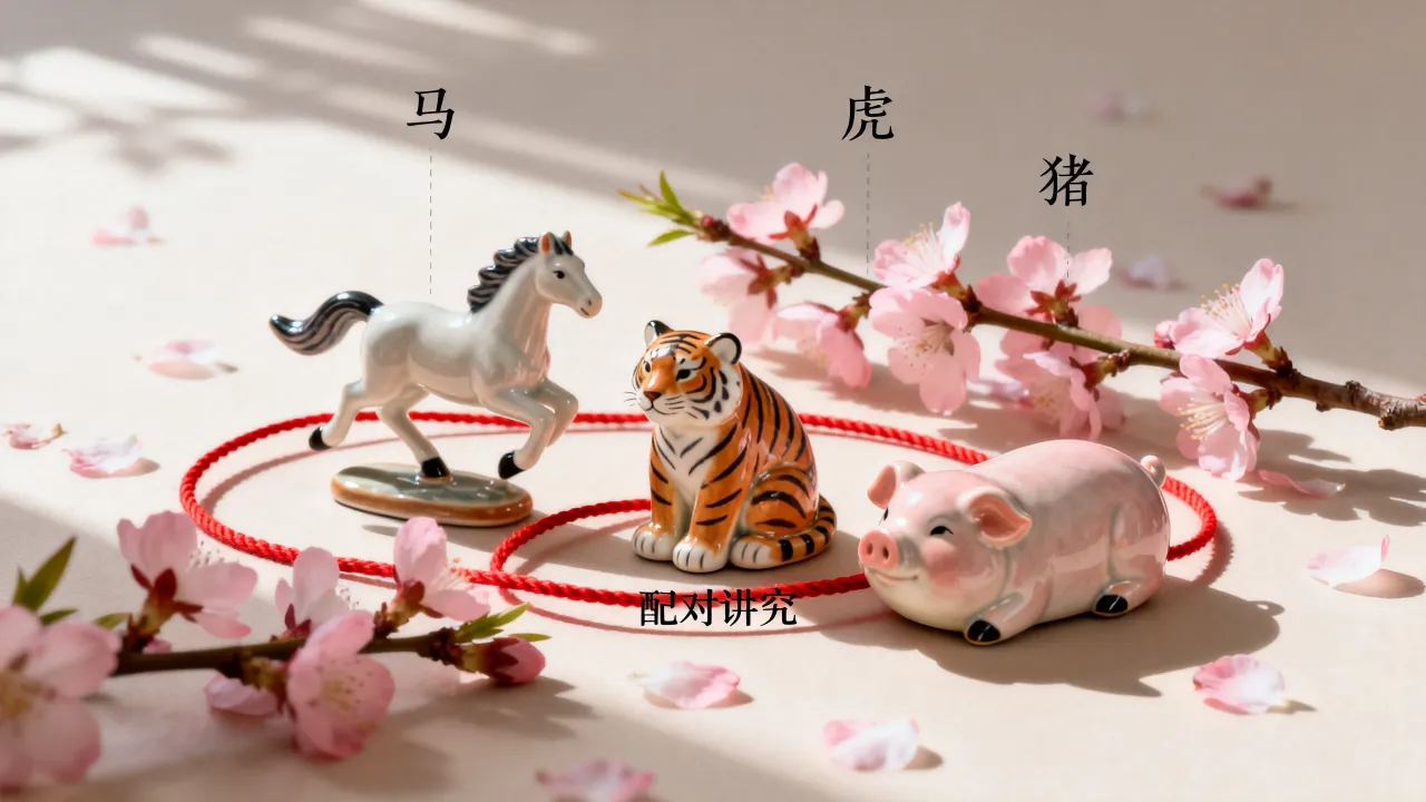 属马属虎属猪谁的桃花运最旺?生肖配对有何讲究 属马属虎属猪谁的桃花运最旺?生肖配对有何讲究