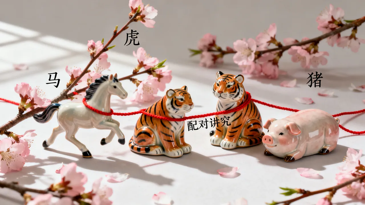 属马属虎属猪谁的桃花运最旺?生肖配对有何讲究 属马属虎属猪谁的桃花运最旺?生肖配对有何讲究