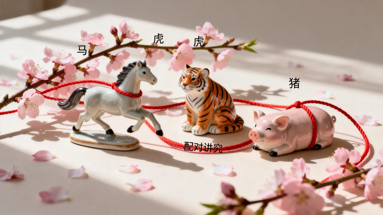 属马属虎属猪谁的桃花运最旺?生肖配对有何讲究 属马属虎属猪谁的桃花运最旺?生肖配对有何讲究