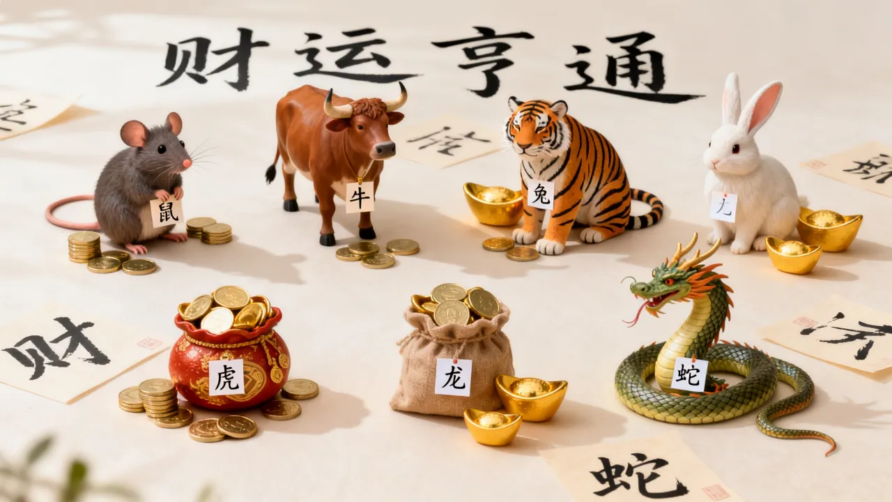 2026年必定发横财的生肖有哪些?财运最好6大生肖是谁? 2026年必定发横财的生肖有哪些?财运最好6大生肖是谁?