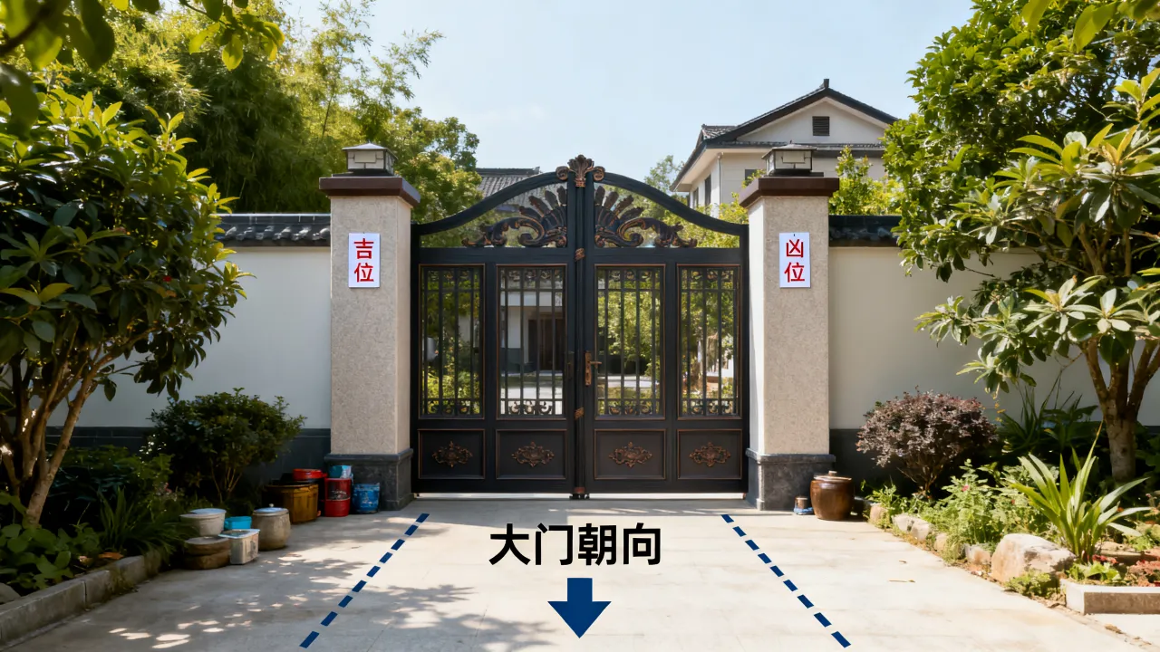 风水看大门吉凶怎么看,大门风水吉凶方位怎么看图解 风水看大门吉凶怎么看,大门风水吉凶方位怎么看图解