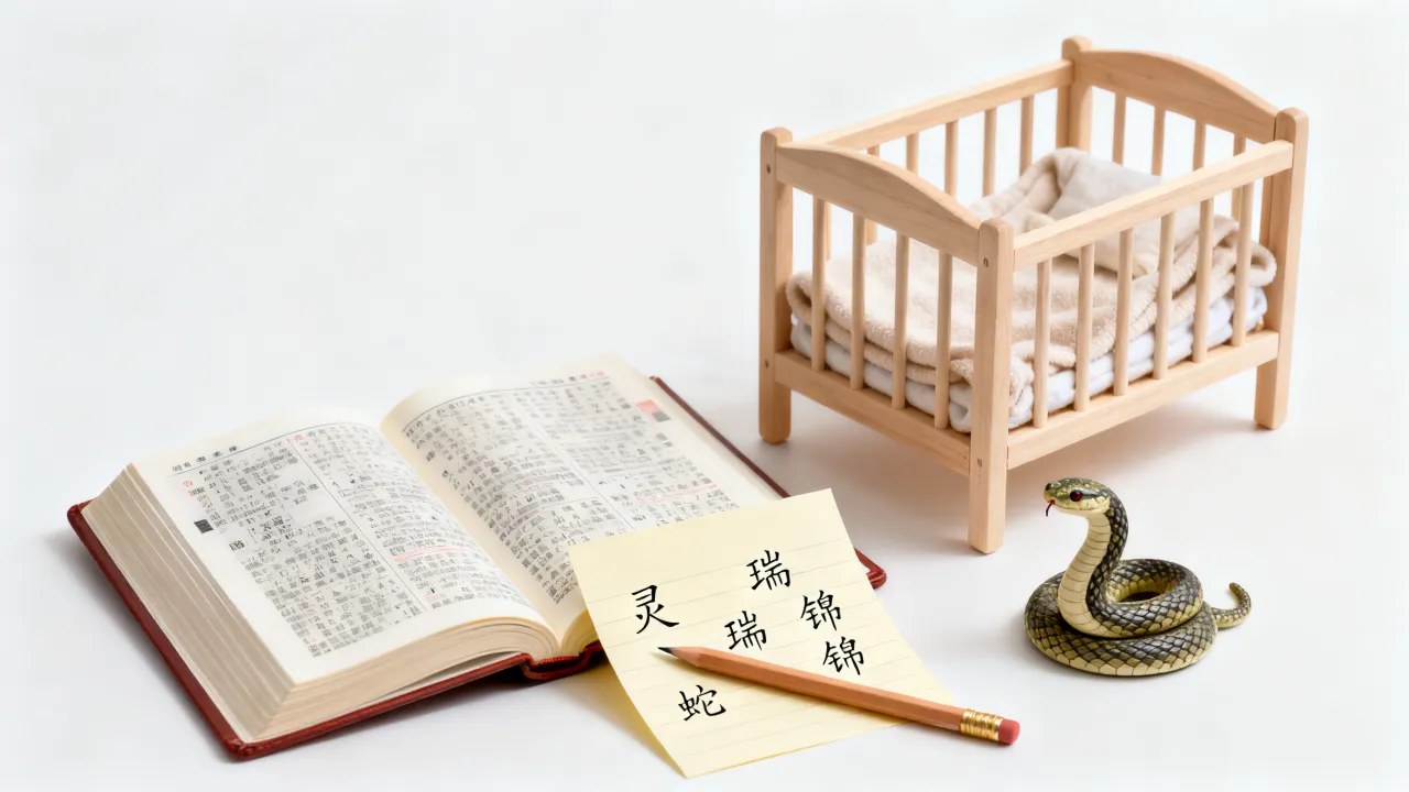 怎么给刚出生宝宝起名，2025年属蛇宝宝取名宜用字有哪些
