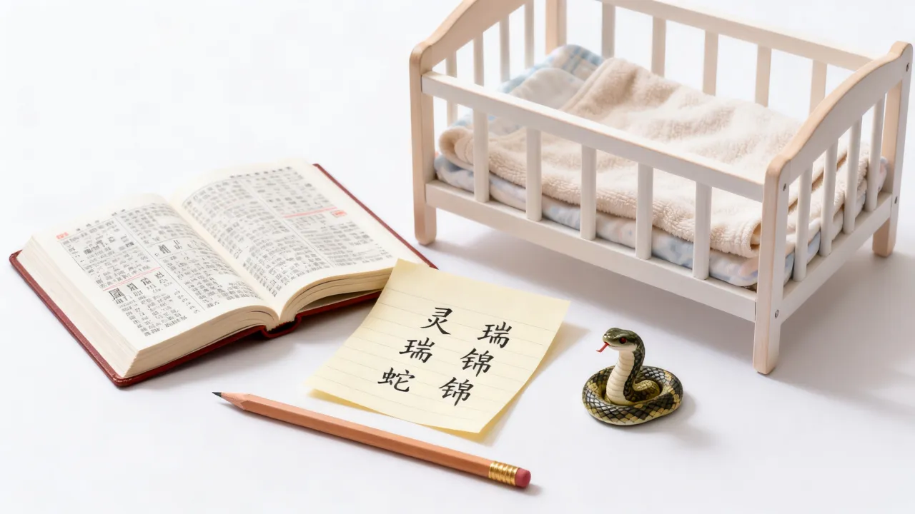 怎么给刚出生宝宝起名，2025年属蛇宝宝取名宜用字有哪些