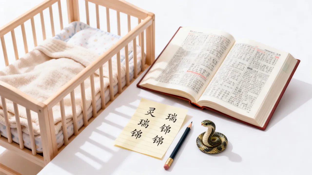 怎么给刚出生宝宝起名，2025年属蛇宝宝取名宜用字有哪些