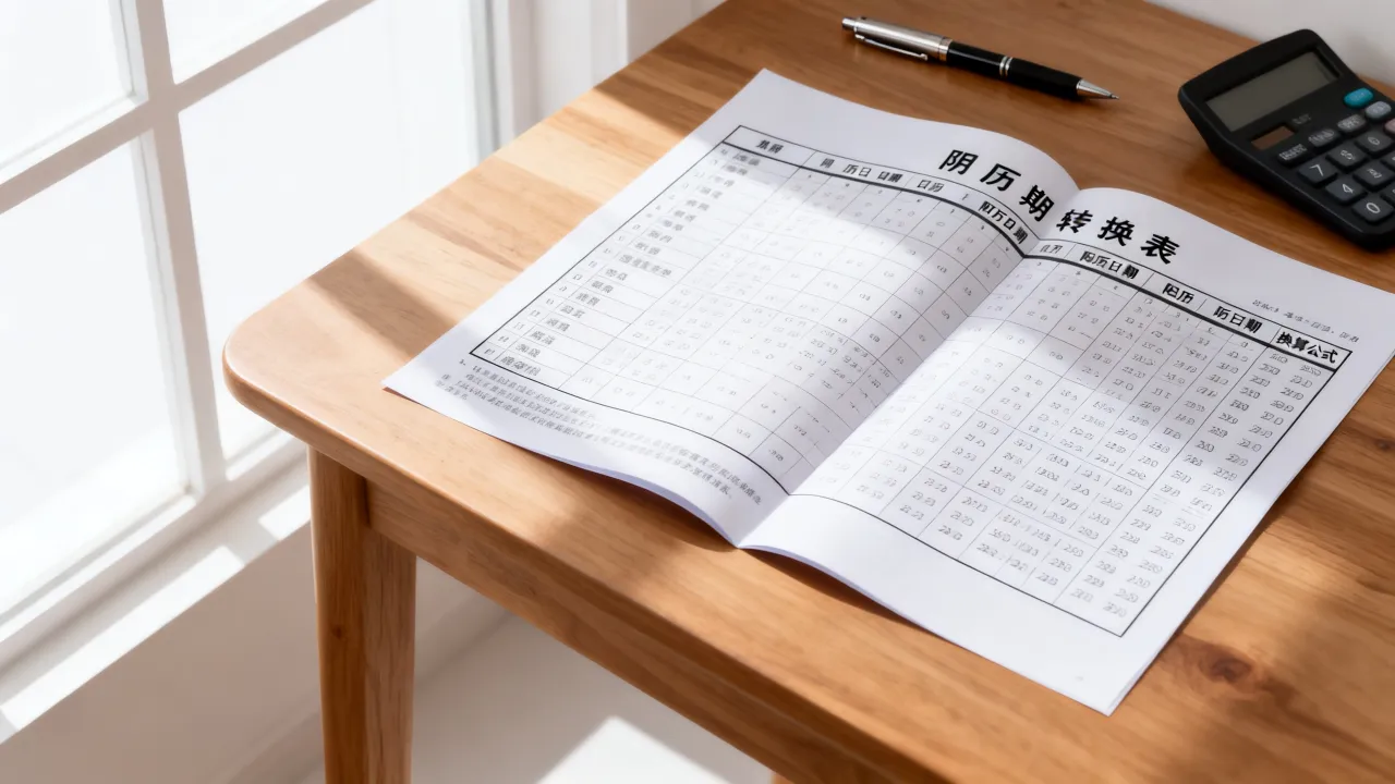阴历转换表怎么看?农历阳历转换查询表及换算方法 阴历转换表怎么看?农历阳历转换查询表及换算方法