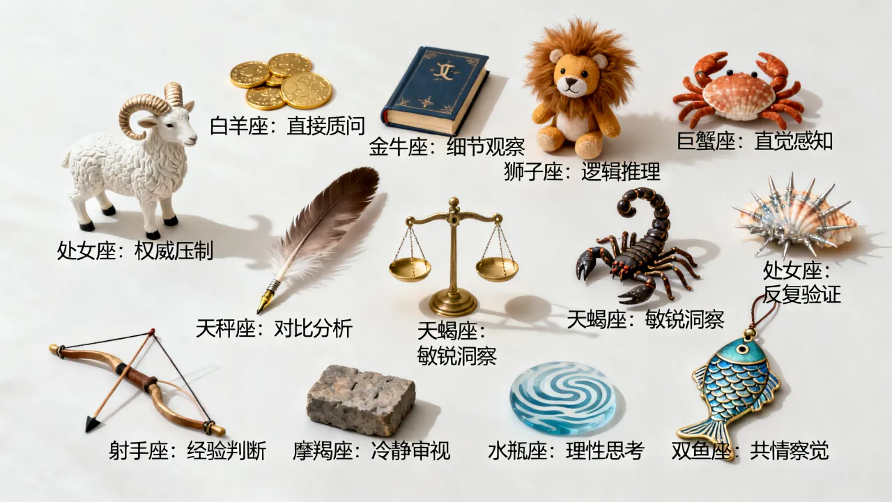 十二星座看透谎言有哪些表现?哪个星座最能识破谎言? 十二星座看透谎言有哪些表现?哪个星座最能识破谎言?