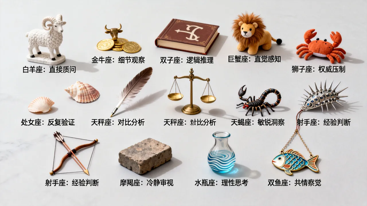 十二星座看透谎言有哪些表现?哪个星座最能识破谎言? 十二星座看透谎言有哪些表现?哪个星座最能识破谎言?