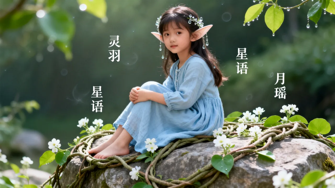精灵女宝宝该怎么起名，精灵女宝宝名字大全有哪些仙气好听