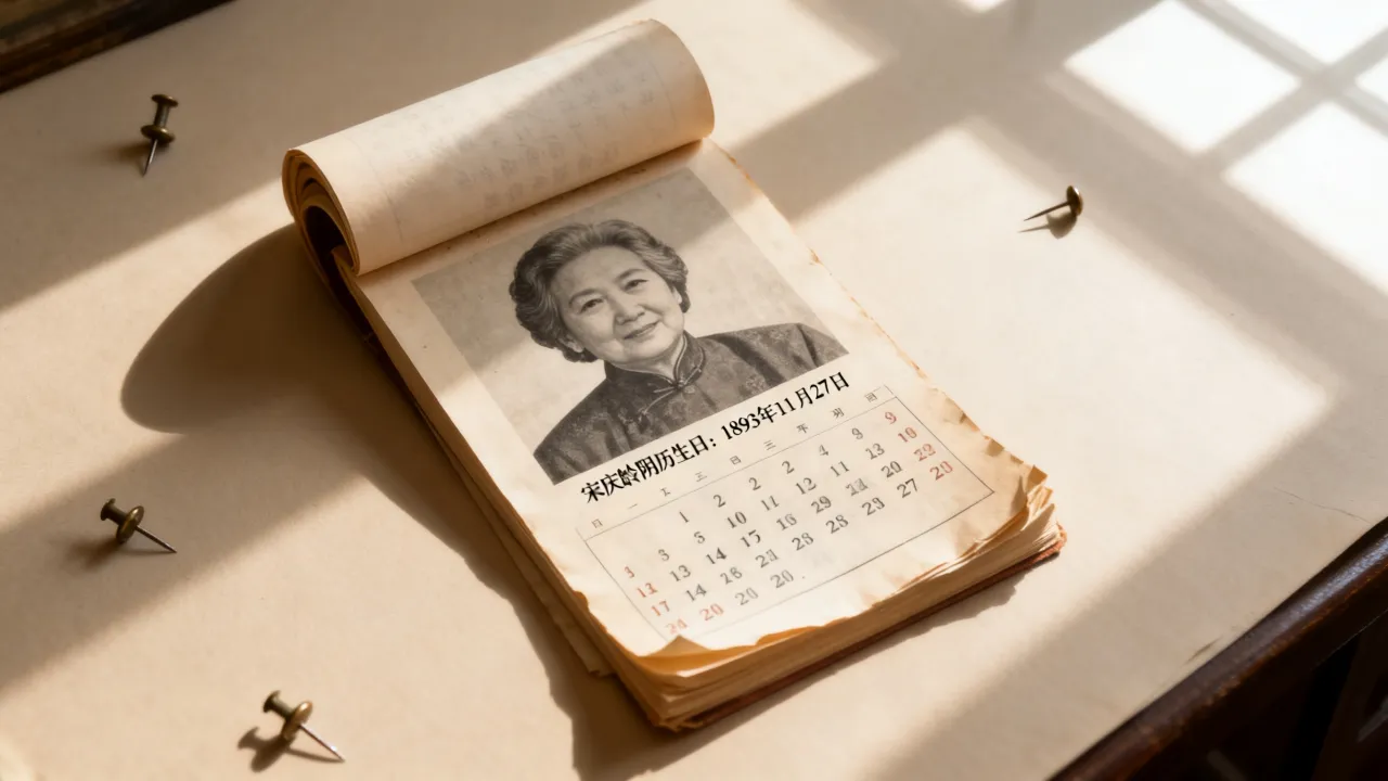 宋庆龄阴历生日是哪天？具体日期是什么时候