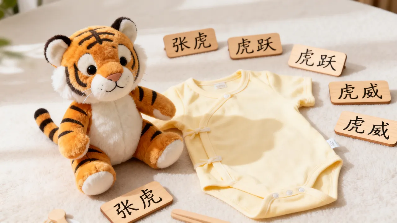 张虎宝宝起名字怎么样，虎年男宝宝取什么名字好？