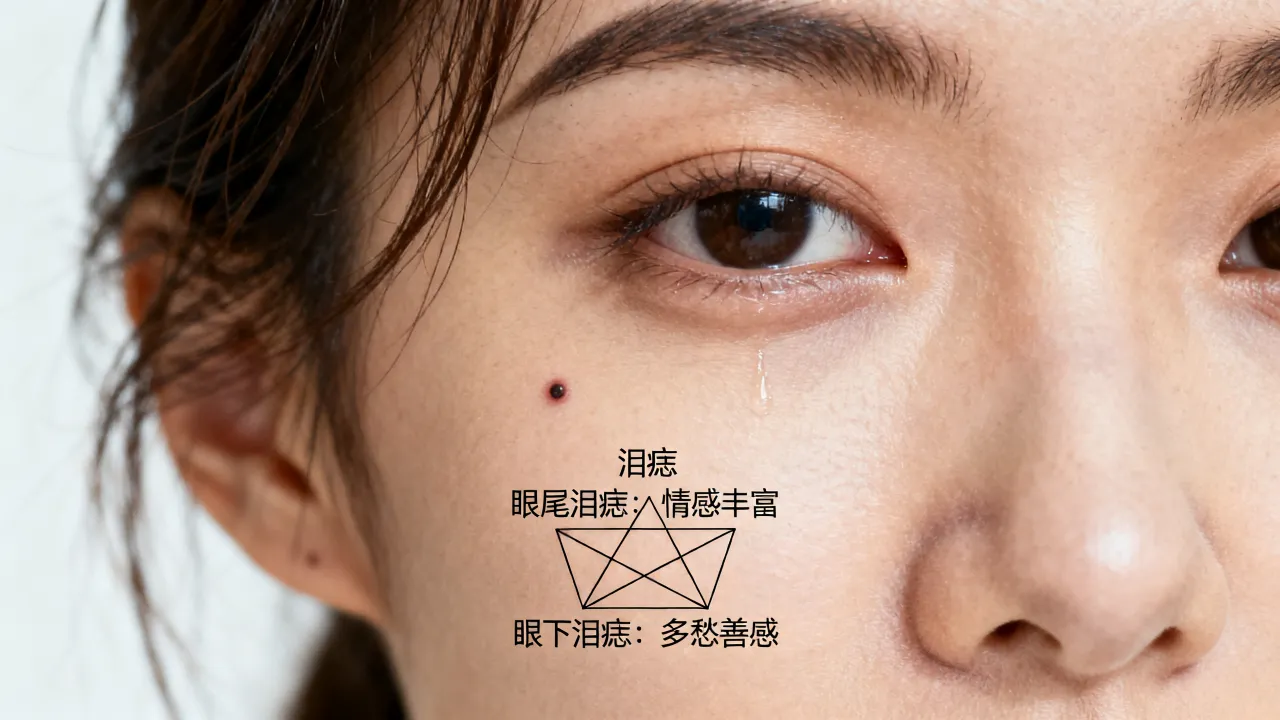 泪痣长在什么位置命运最好?泪痣命运图准不准 泪痣长在什么位置命运最好?泪痣命运图准不准