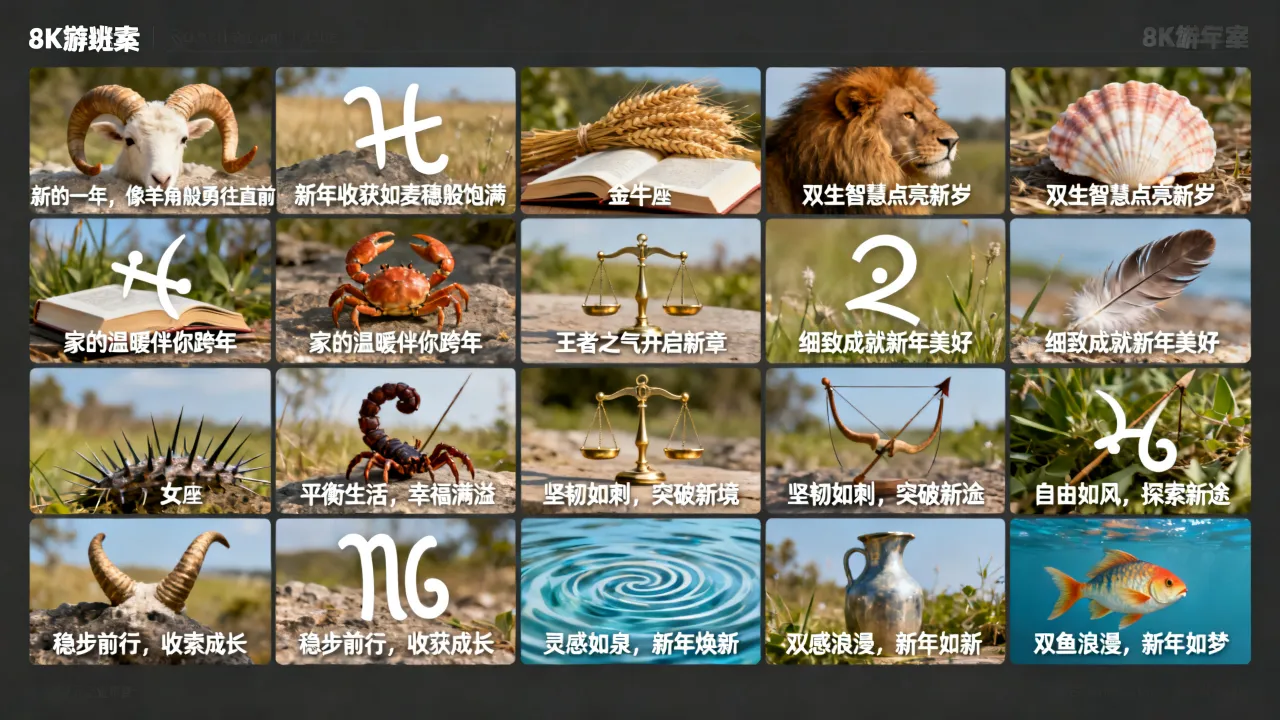 十二星座新年寄语有哪些?,十二星座新年寄语怎么发朋友圈? 十二星座新年寄语有哪些?,十二星座新年寄语怎么发朋友圈?