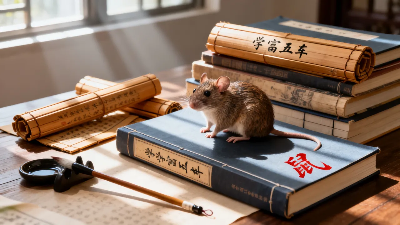学富五车打一精准生肖是什么，学富五车是什么生肖