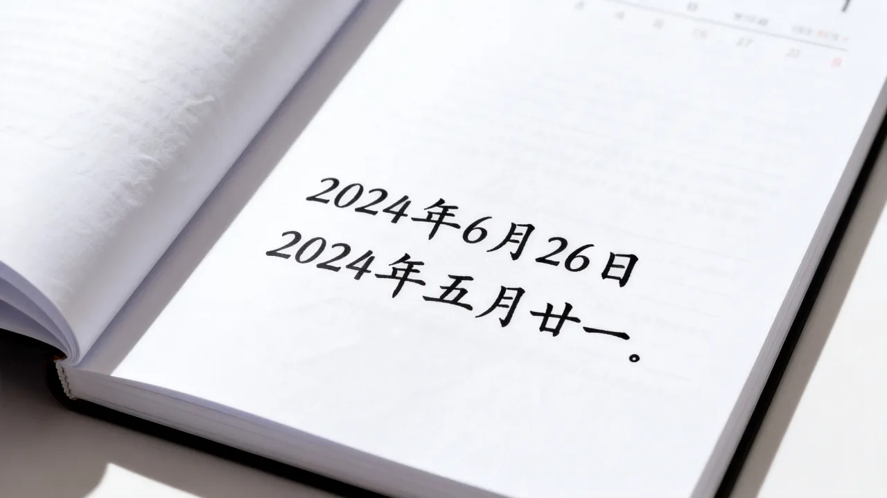 6月26阴历是多少号,2024年农历日期查询 6月26阴历是多少号,2024年农历日期查询