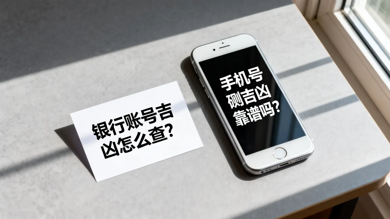 银行账号吉凶怎么查?手机号码测吉凶靠谱吗? 银行账号吉凶怎么查?手机号码测吉凶靠谱吗?