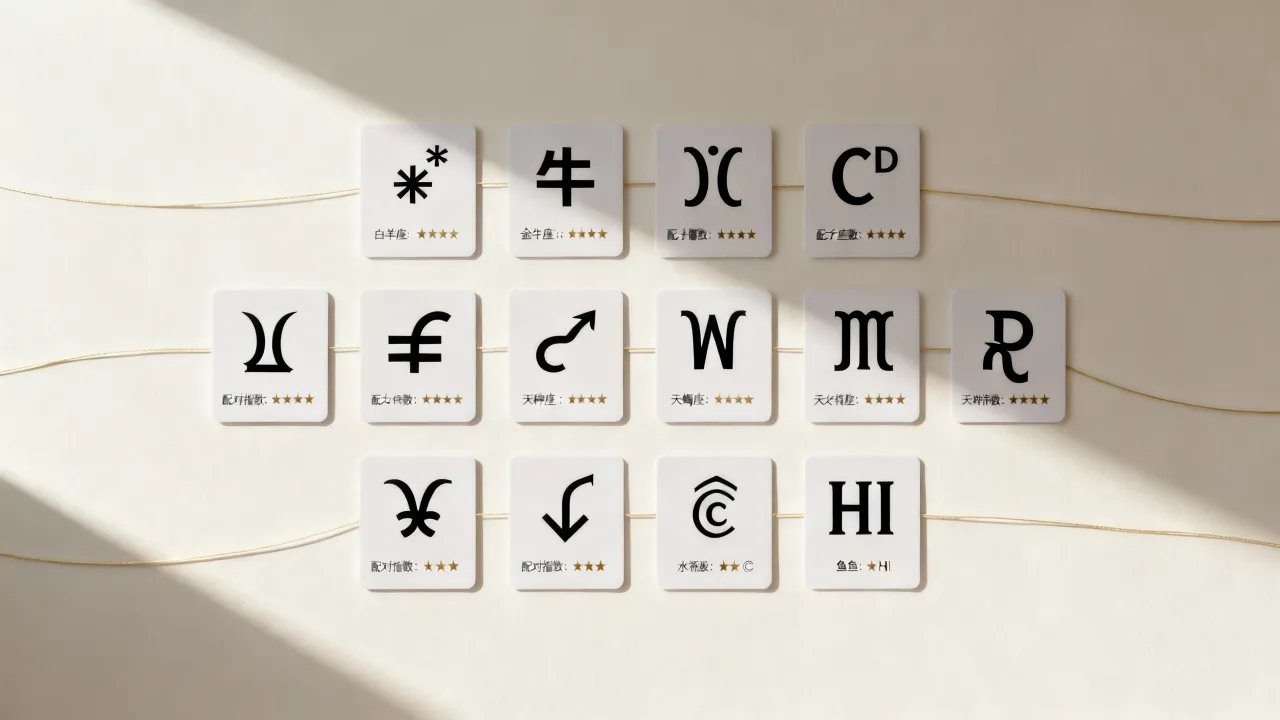 十二星座配对表准吗,十二星座配对表怎么查 十二星座配对表准吗,十二星座配对表怎么查