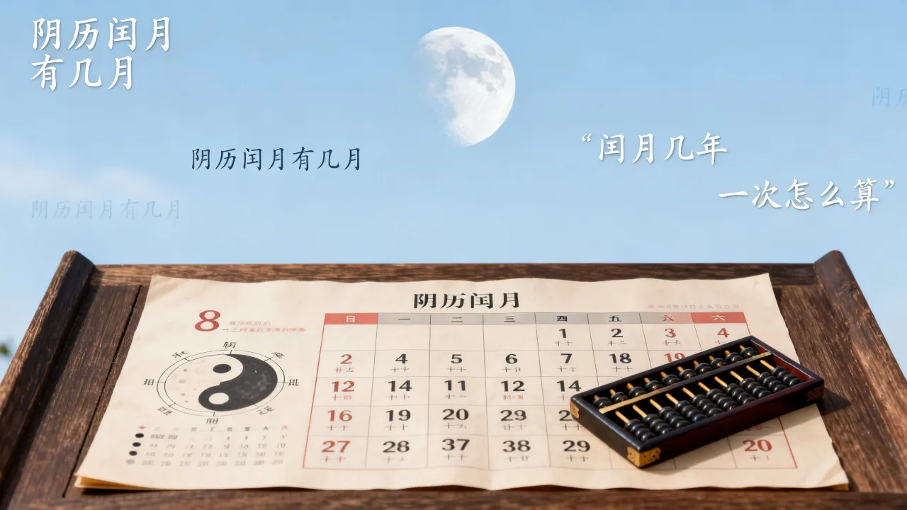 阴历闰月有几月,闰月几年一次怎么算 阴历闰月有几月,闰月几年一次怎么算