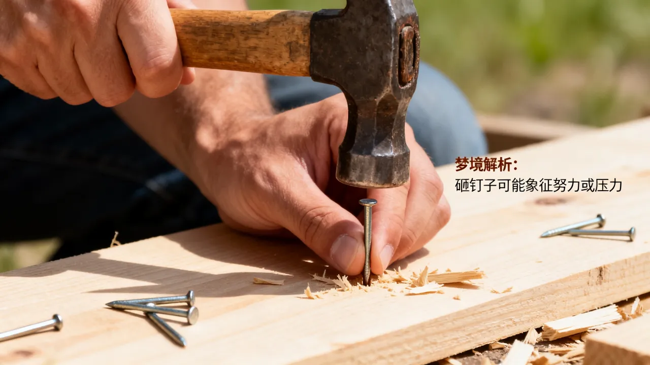 梦见砸钉子有什么预示吗,梦见自己砸钉子是什么征兆 梦见砸钉子有什么预示吗,梦见自己砸钉子是什么征兆