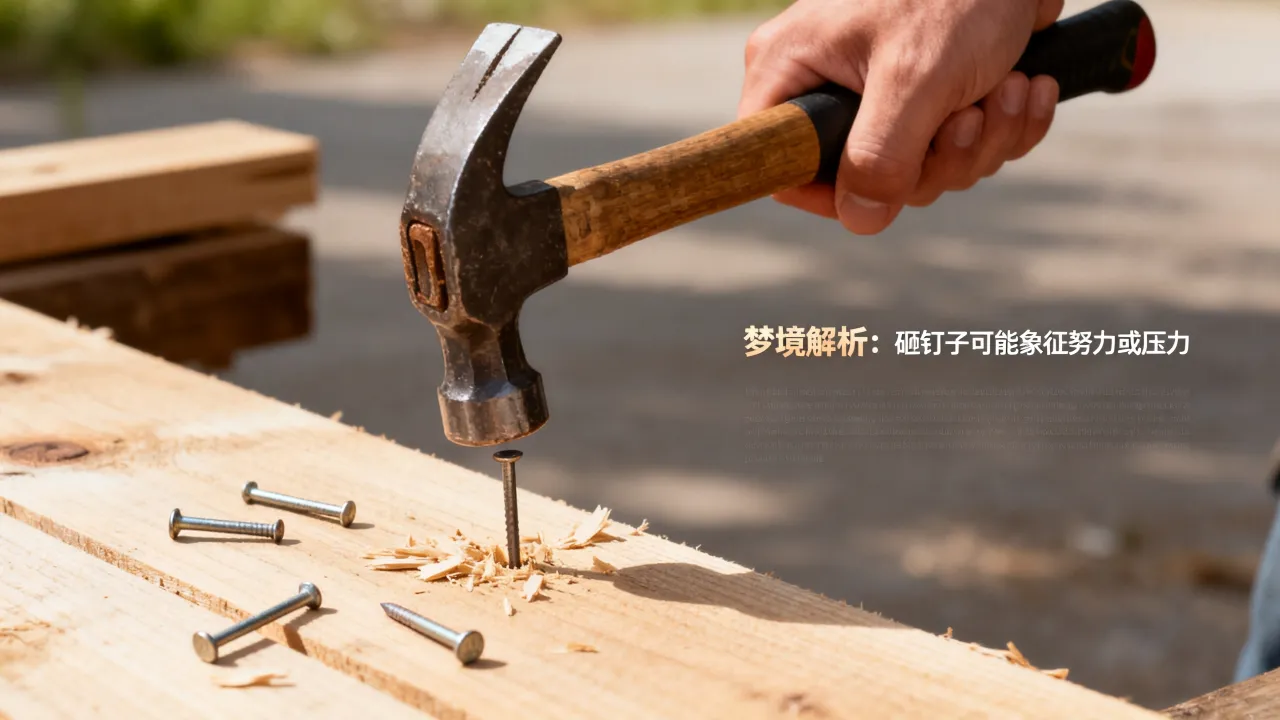 梦见砸钉子有什么预示吗,梦见自己砸钉子是什么征兆 梦见砸钉子有什么预示吗,梦见自己砸钉子是什么征兆