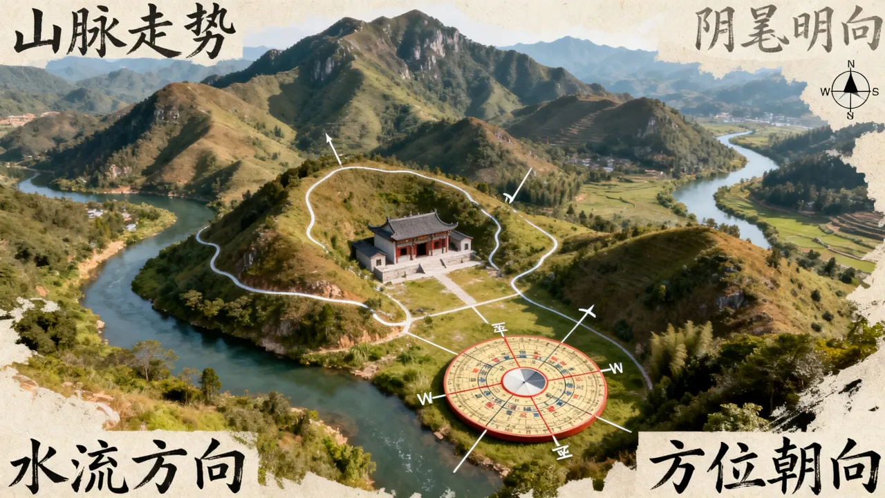 阴宅怎么断吉凶,看山水形势和方位朝向? 阴宅怎么断吉凶,看山水形势和方位朝向?