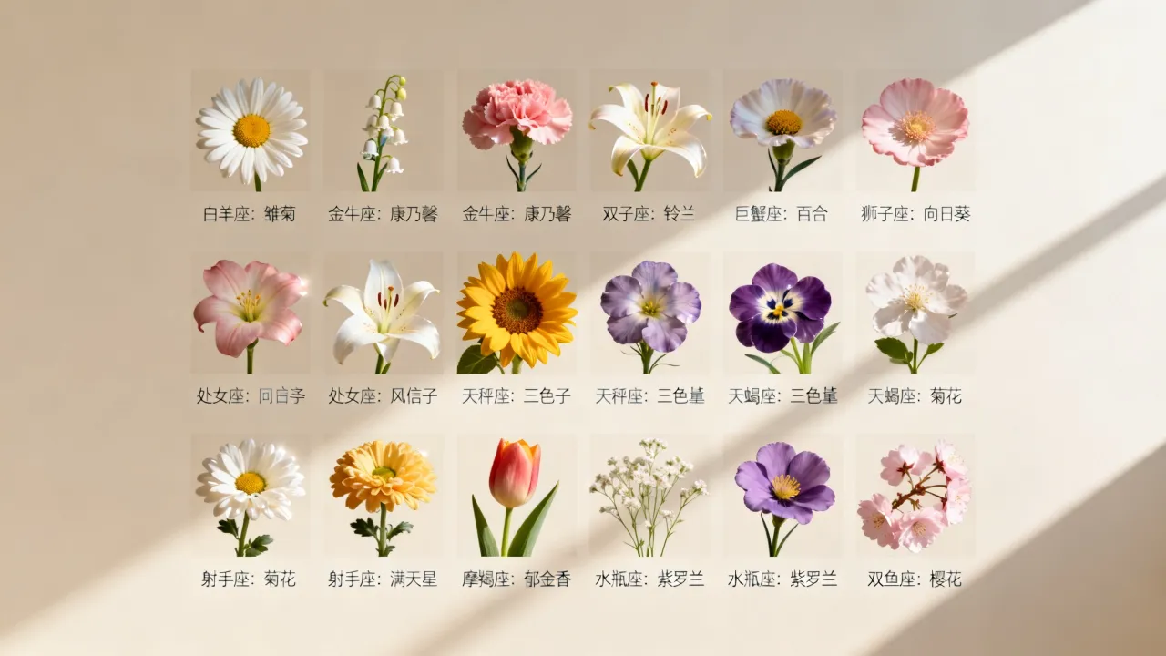十二星座爱情守护花是什么花?十二星座守护花分别有哪些 十二星座爱情守护花是什么花?十二星座守护花分别有哪些
