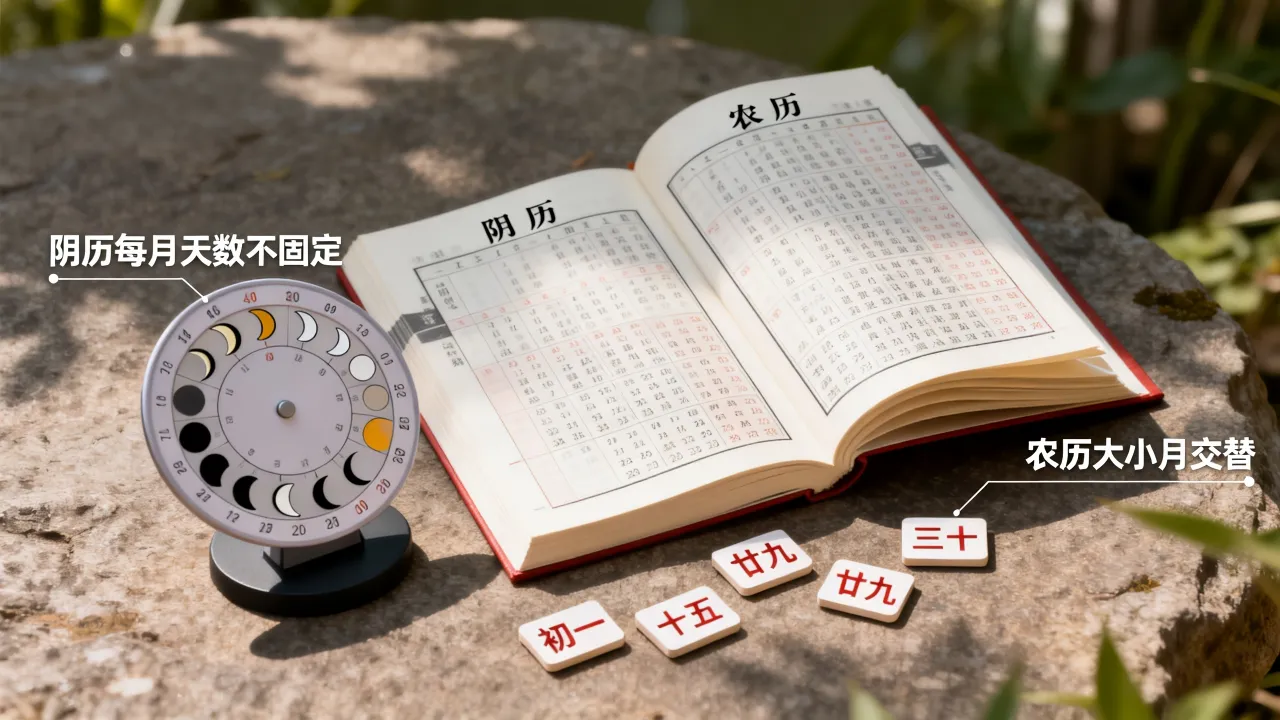 阴历每月都有30天吗?农历每月天数为什么不一样 阴历每月都有30天吗?农历每月天数为什么不一样