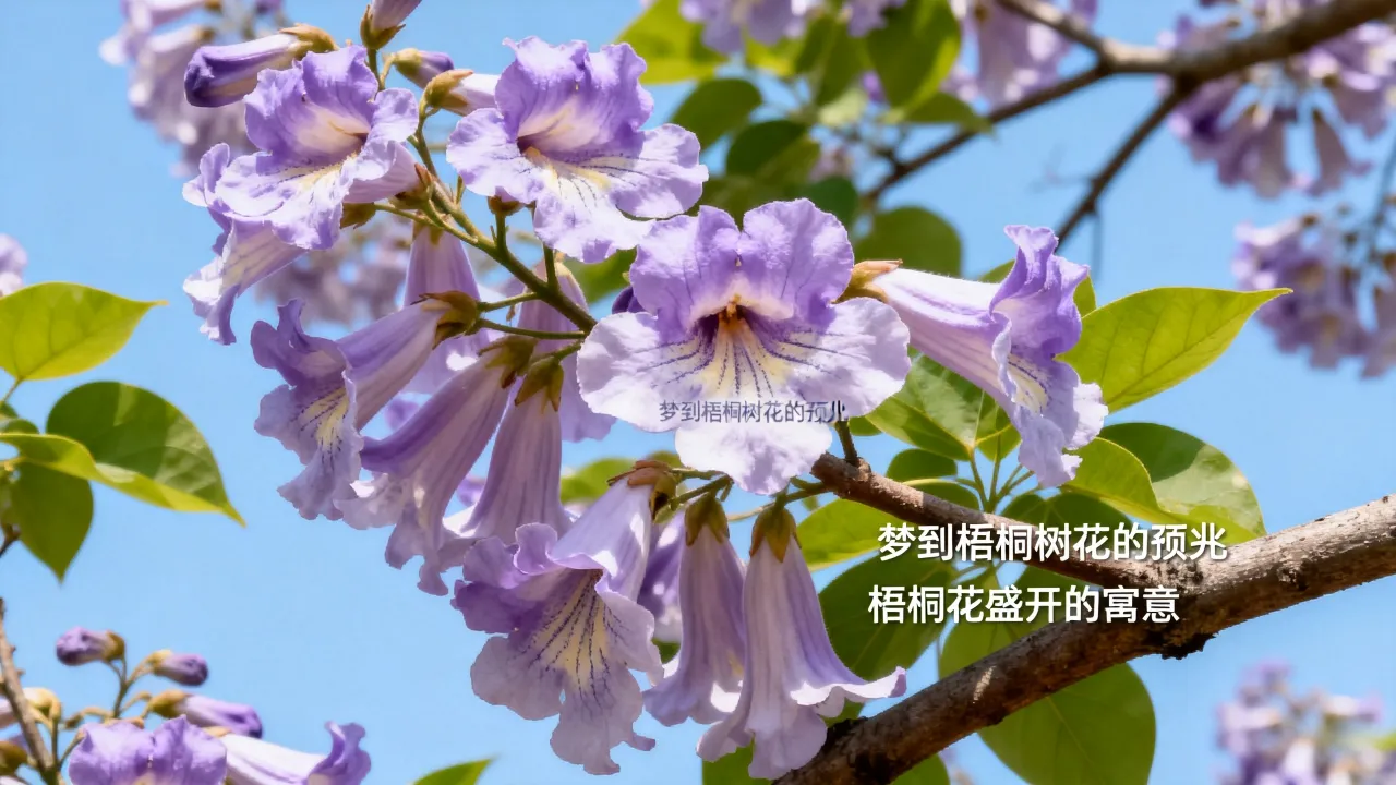 梦到了梧桐树花有什么预兆,梦见梧桐花盛开是好是坏 梦到了梧桐树花有什么预兆,梦见梧桐花盛开是好是坏