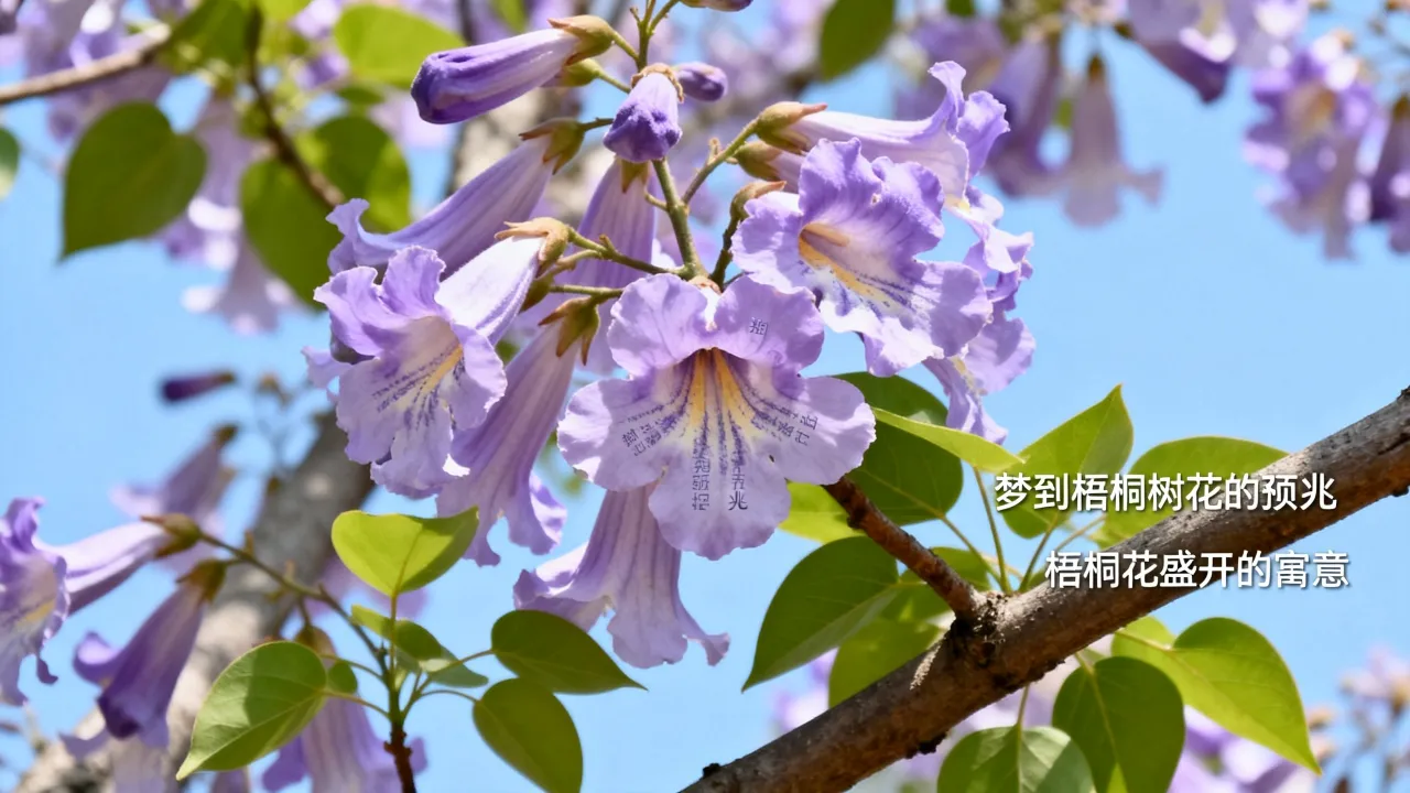 梦到了梧桐树花有什么预兆,梦见梧桐花盛开是好是坏 梦到了梧桐树花有什么预兆,梦见梧桐花盛开是好是坏