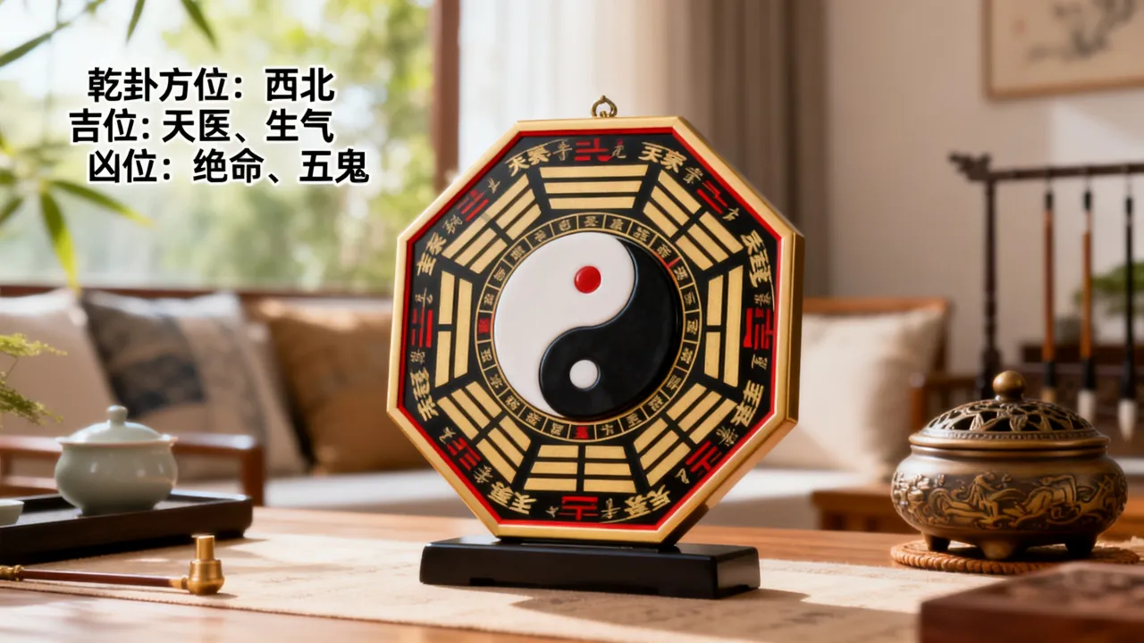 家里乾卦怎么看吉凶图,家中乾卦方位吉凶断法详解 家里乾卦怎么看吉凶图,家中乾卦方位吉凶断法详解