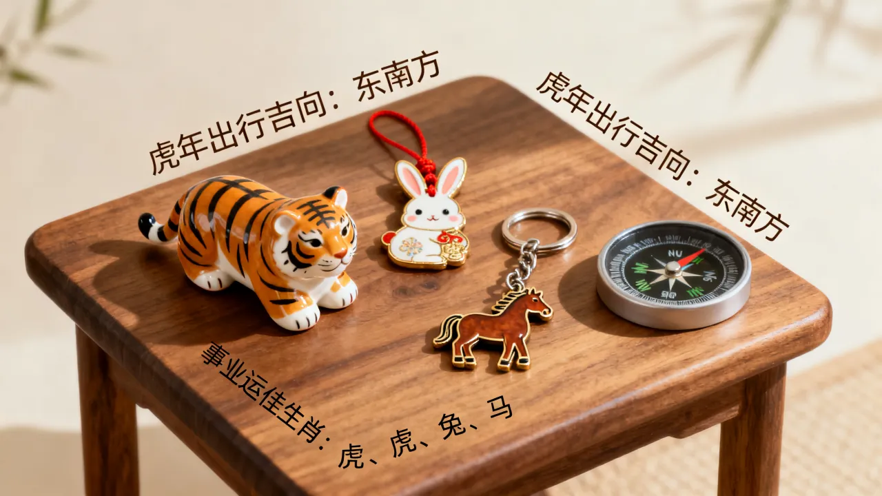 虎年出行方向是什么生肖，虎年事业运好的生肖有哪些？