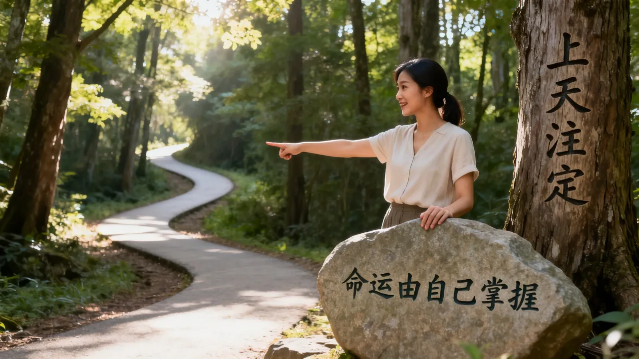 命运由什么决定的，是由上天注定还是掌握在自己手中？