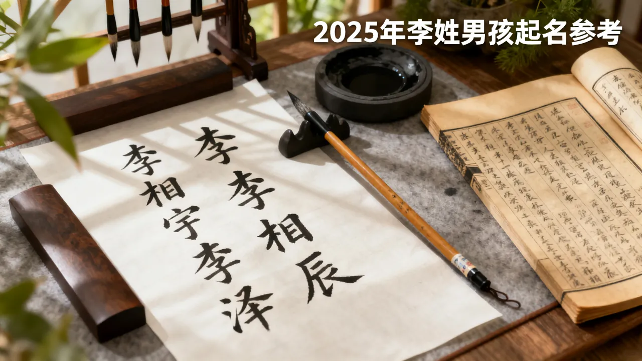 2025年李姓男孩怎么起名,李相什么名字好听又有寓意 2025年李姓男孩怎么起名,李相什么名字好听又有寓意