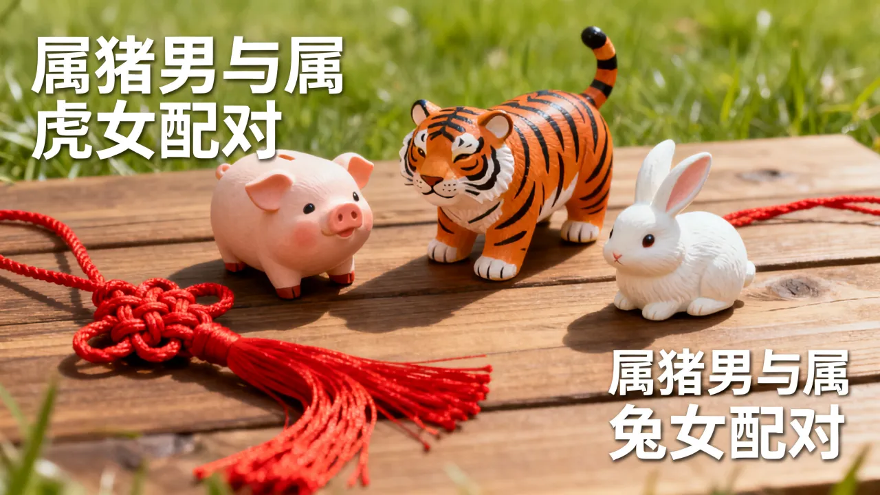 属猪男跟什么属相配婚姻最好，属猪的男孩配什么属相婚姻最好