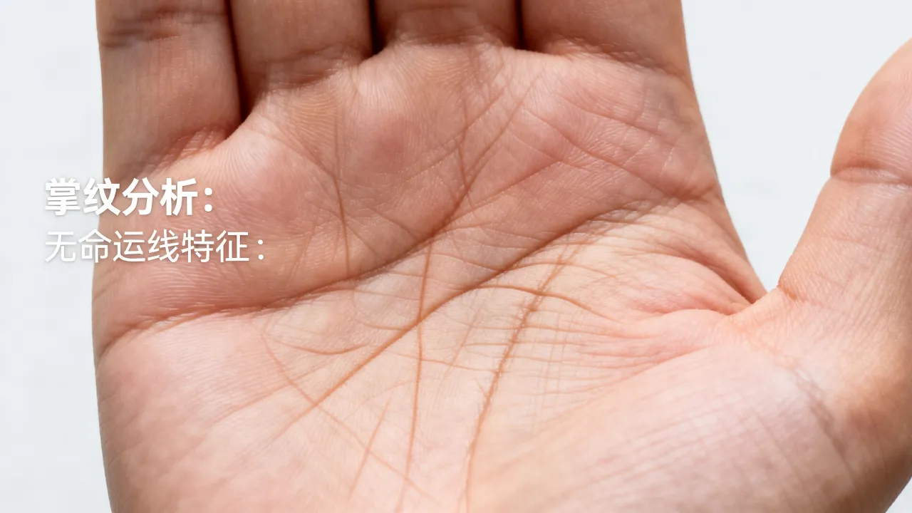 掌纹没有命运线是怎么回事,没有命运线的手相预示着什么 掌纹没有命运线是怎么回事,没有命运线的手相预示着什么
