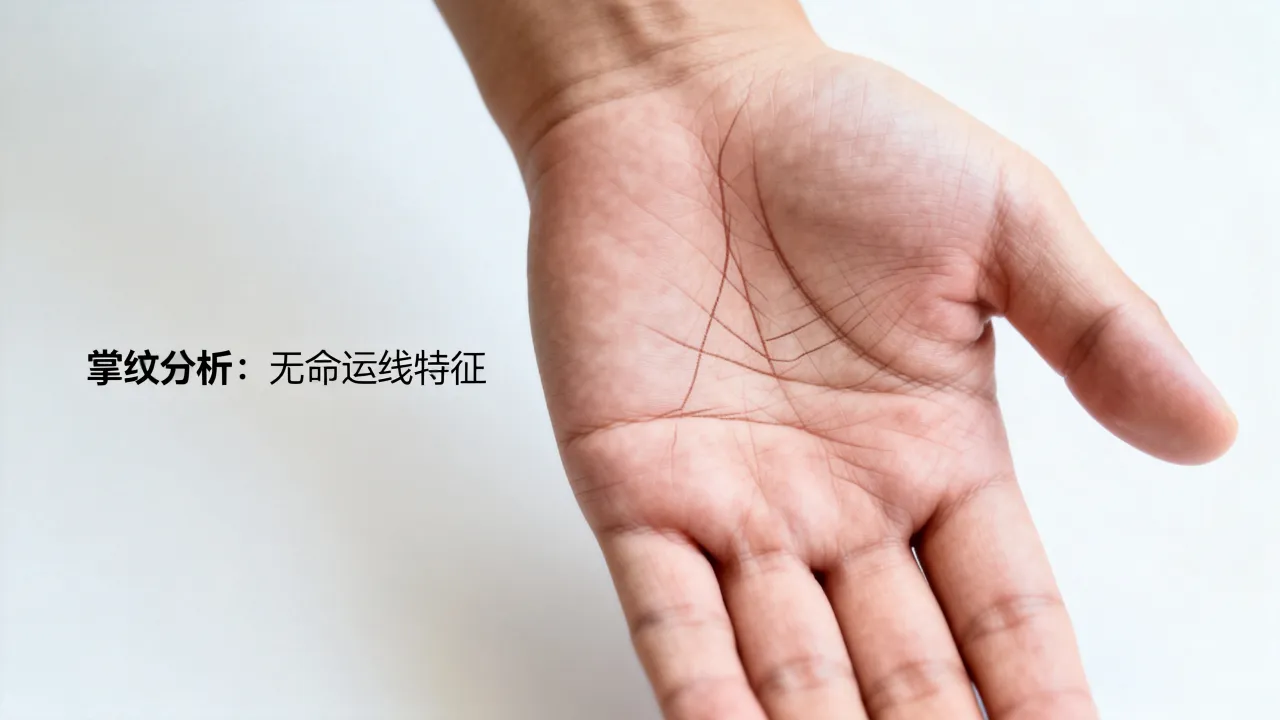 掌纹没有命运线是怎么回事,没有命运线的手相预示着什么 掌纹没有命运线是怎么回事,没有命运线的手相预示着什么