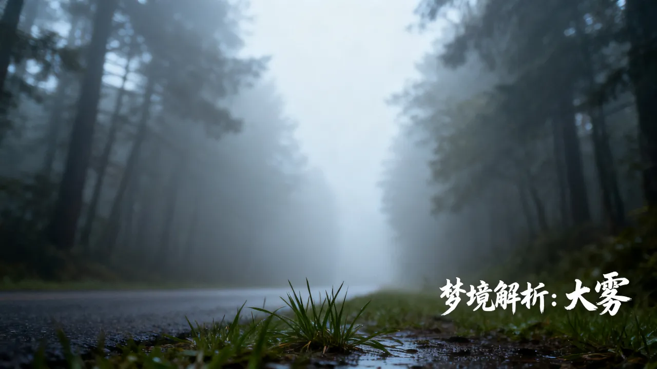梦见大雾是什么意思?做梦梦到大雾预兆好坏?梦见大雾是什么征兆