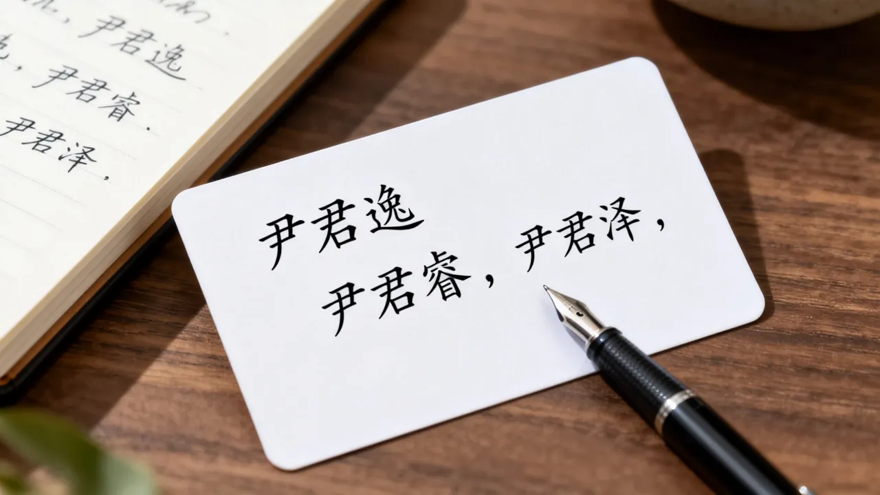 宝宝起名尹君什么好听?尹君男孩名字大全2025最新 宝宝起名尹君什么好听?尹君男孩名字大全2025最新