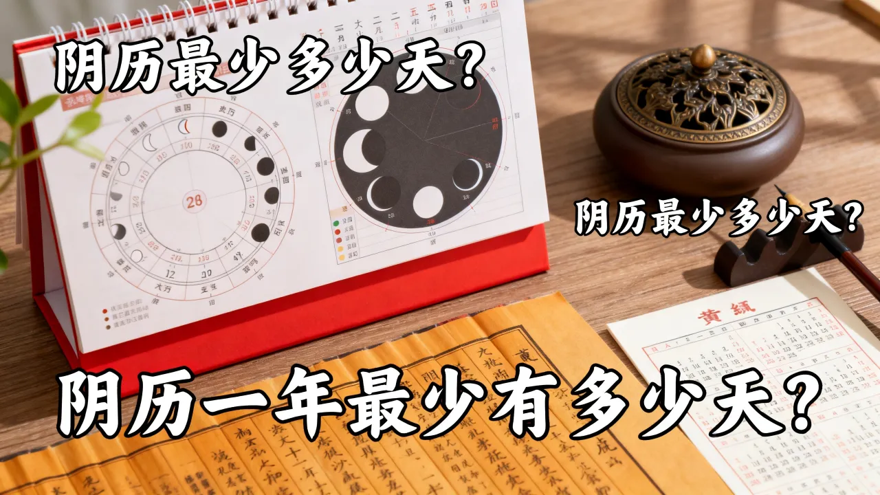阴历最少多少天，阴历一年最少有多少天？