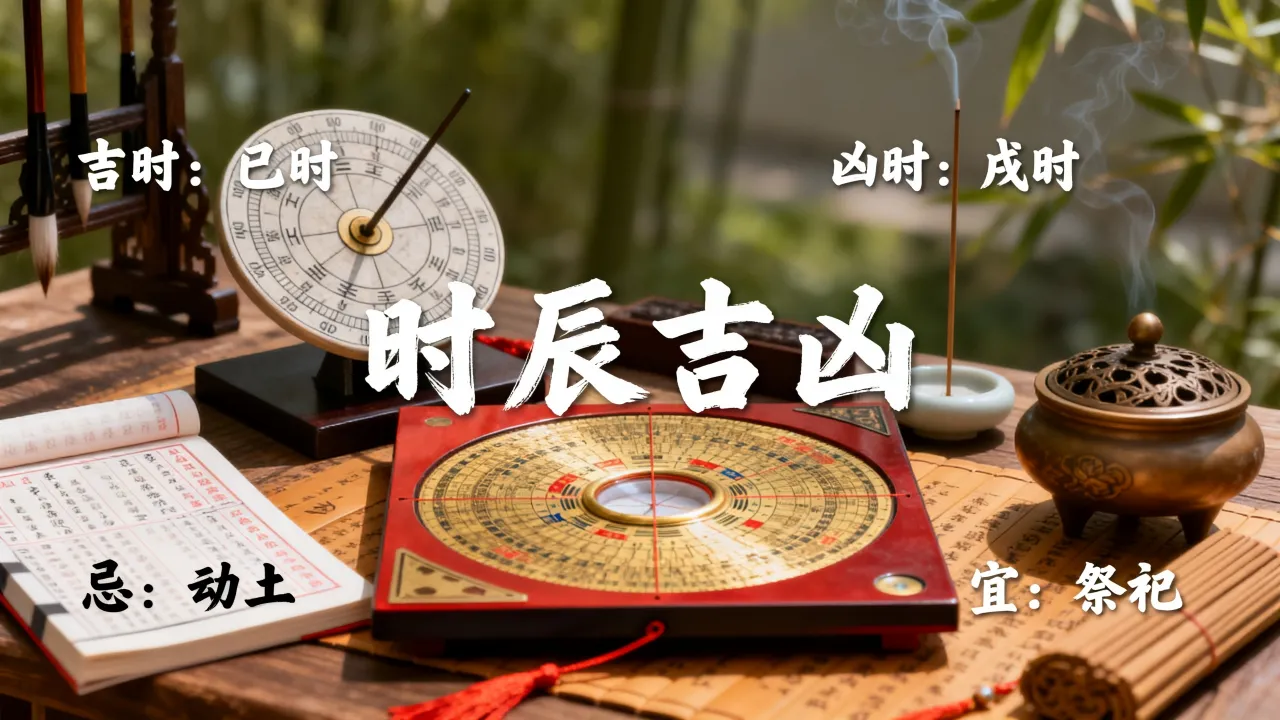 看时辰的吉凶怎么看，时辰吉凶有什么讲究和说法？